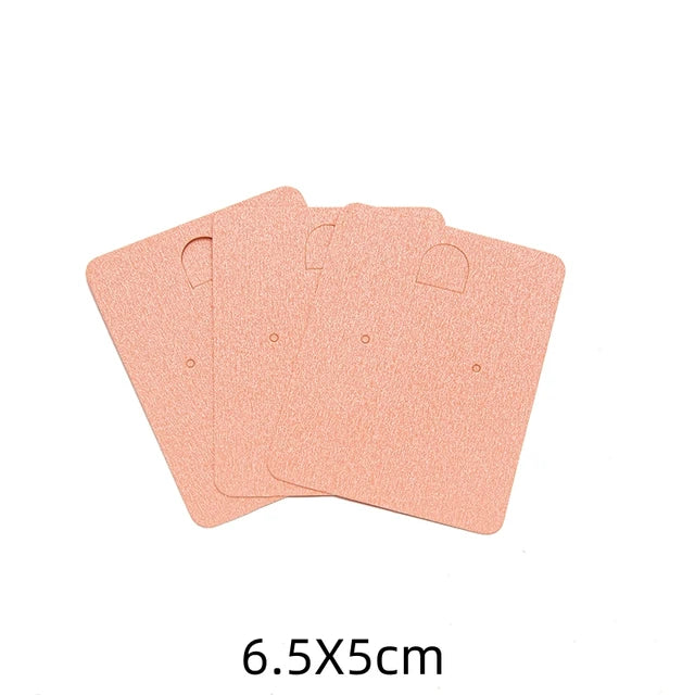 50pcs Earring Display Cards
