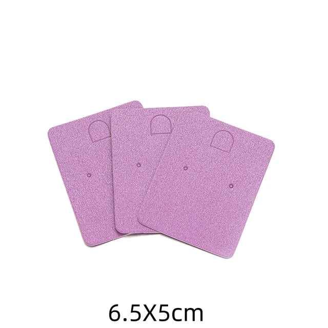 50pcs Earring Display Cards