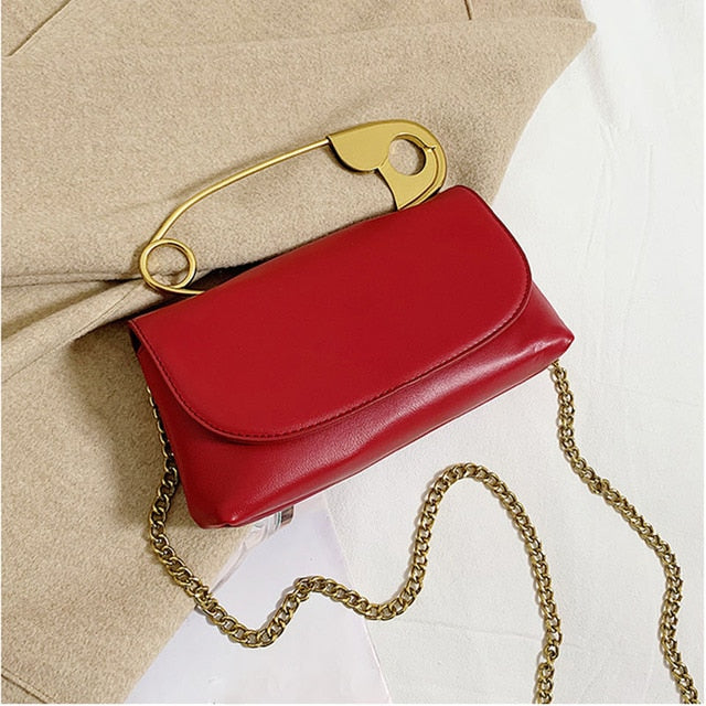 PU Leather Crossbody Handbag