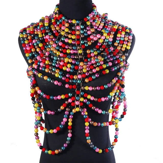 Long Multi-layer Tassel Body Chain Jewelry