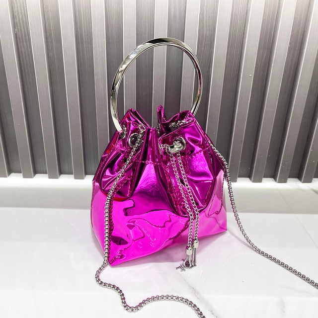 Women's Evening Clutch Bucket Bag