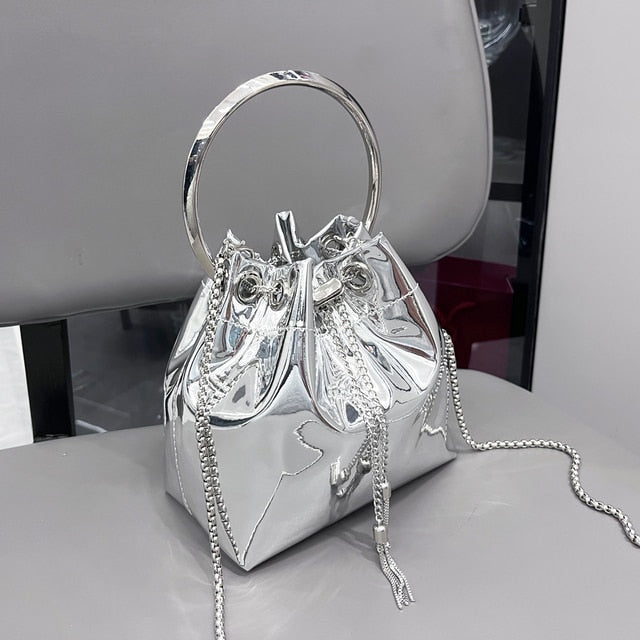 Women's Evening Clutch Bucket Bag