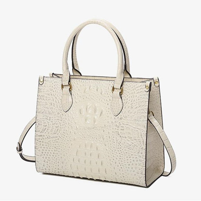 Luxury Fashion Crocodile Leather Women's Handbags