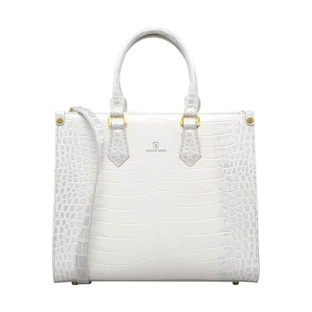 Luxury Fashion Crocodile Leather Women's Handbags