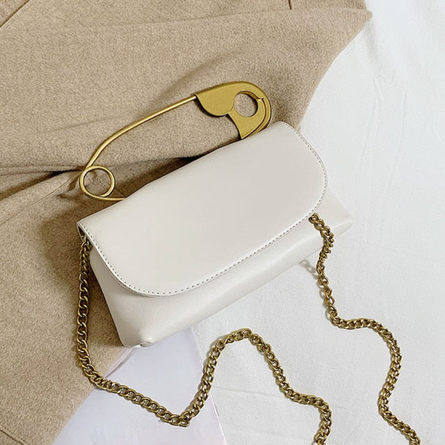 PU Leather Crossbody Handbag