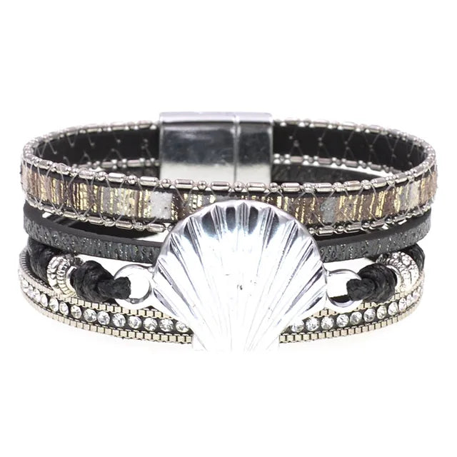 WELLMORE Leather Bracelets