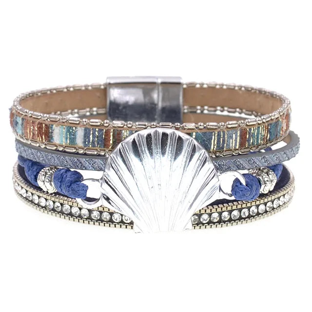 WELLMORE Leather Bracelets