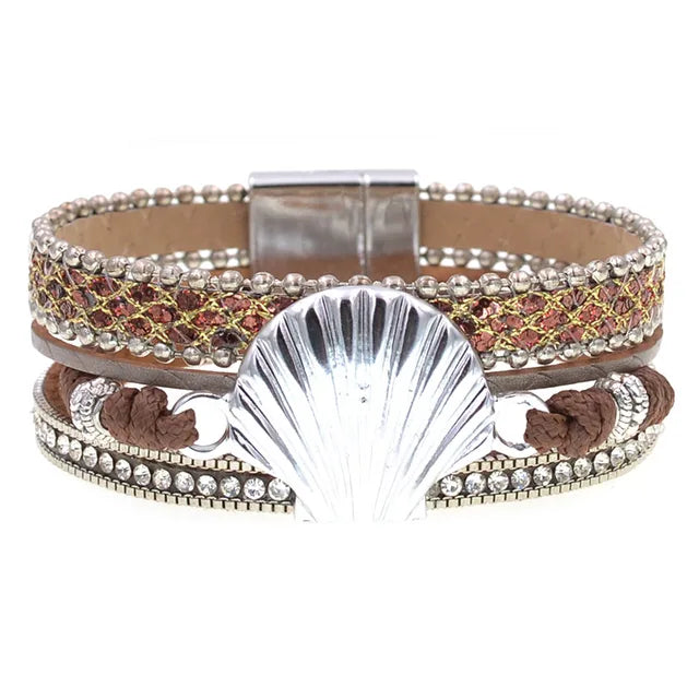 WELLMORE Leather Bracelets