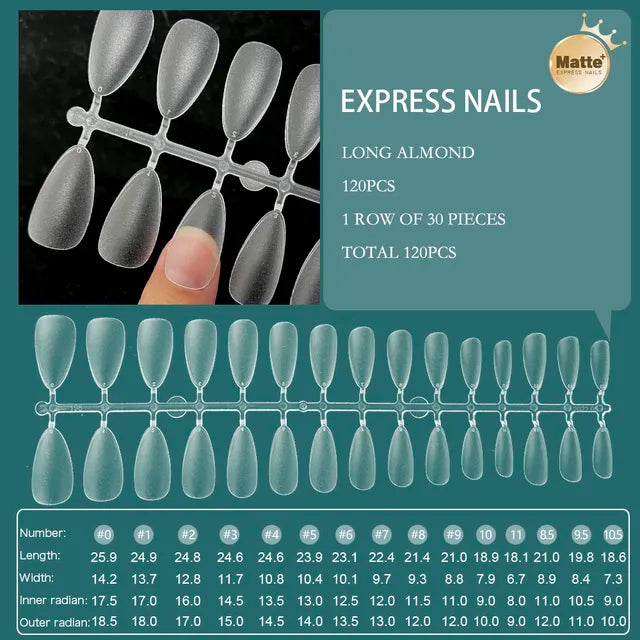 120pcs XXS Super Short Full Cover Sculpted Soft Gel Nail Tips