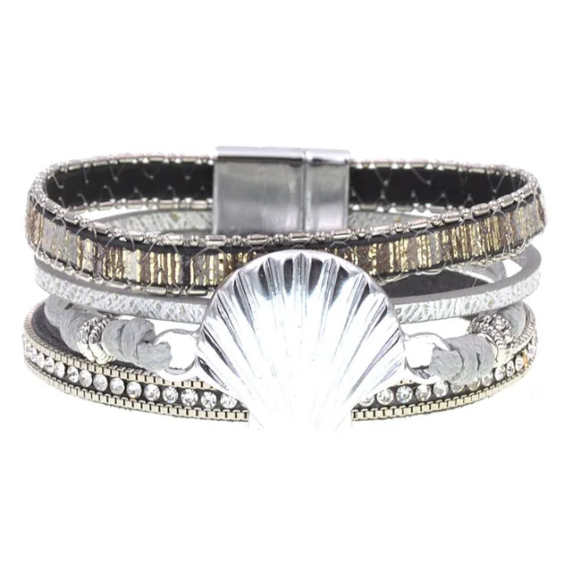 WELLMORE Leather Bracelets