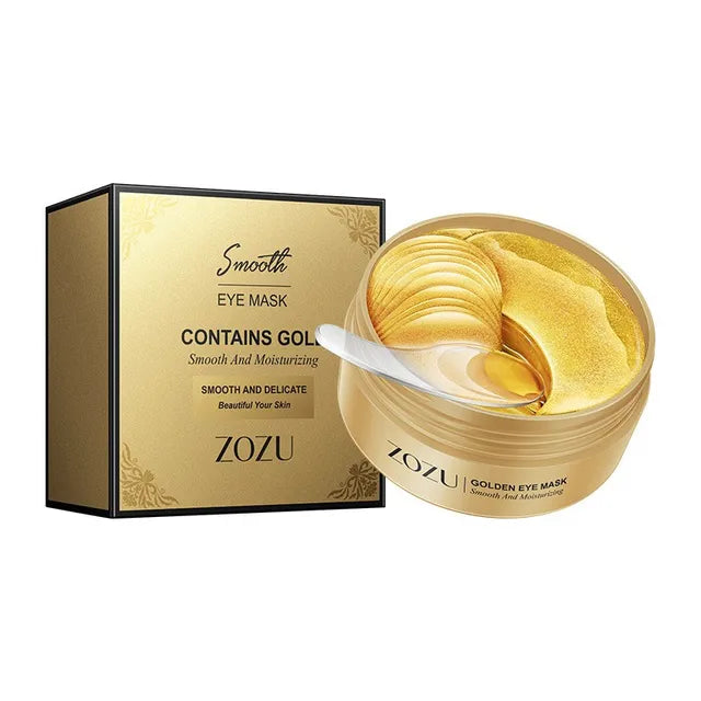 60pcs Golden Anti Wrinkle Eye Moisturizing Mask
