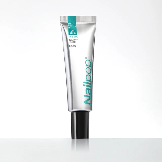 NAILPOP Soft Nail Tips Gel Soak Off Gel Glue