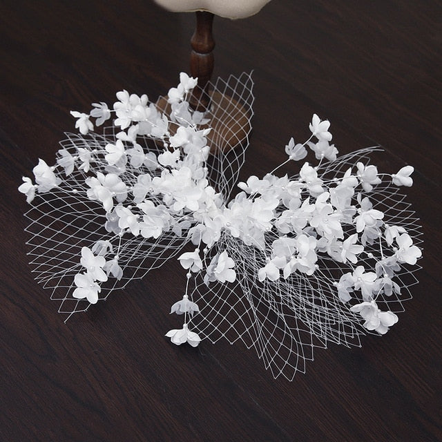 Wedding Veil Bridal Tulle Veil in High Quality Beading