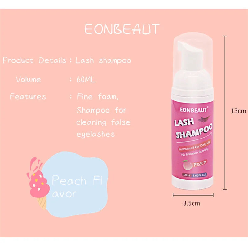 Lash Shampoo Mousse 60ml