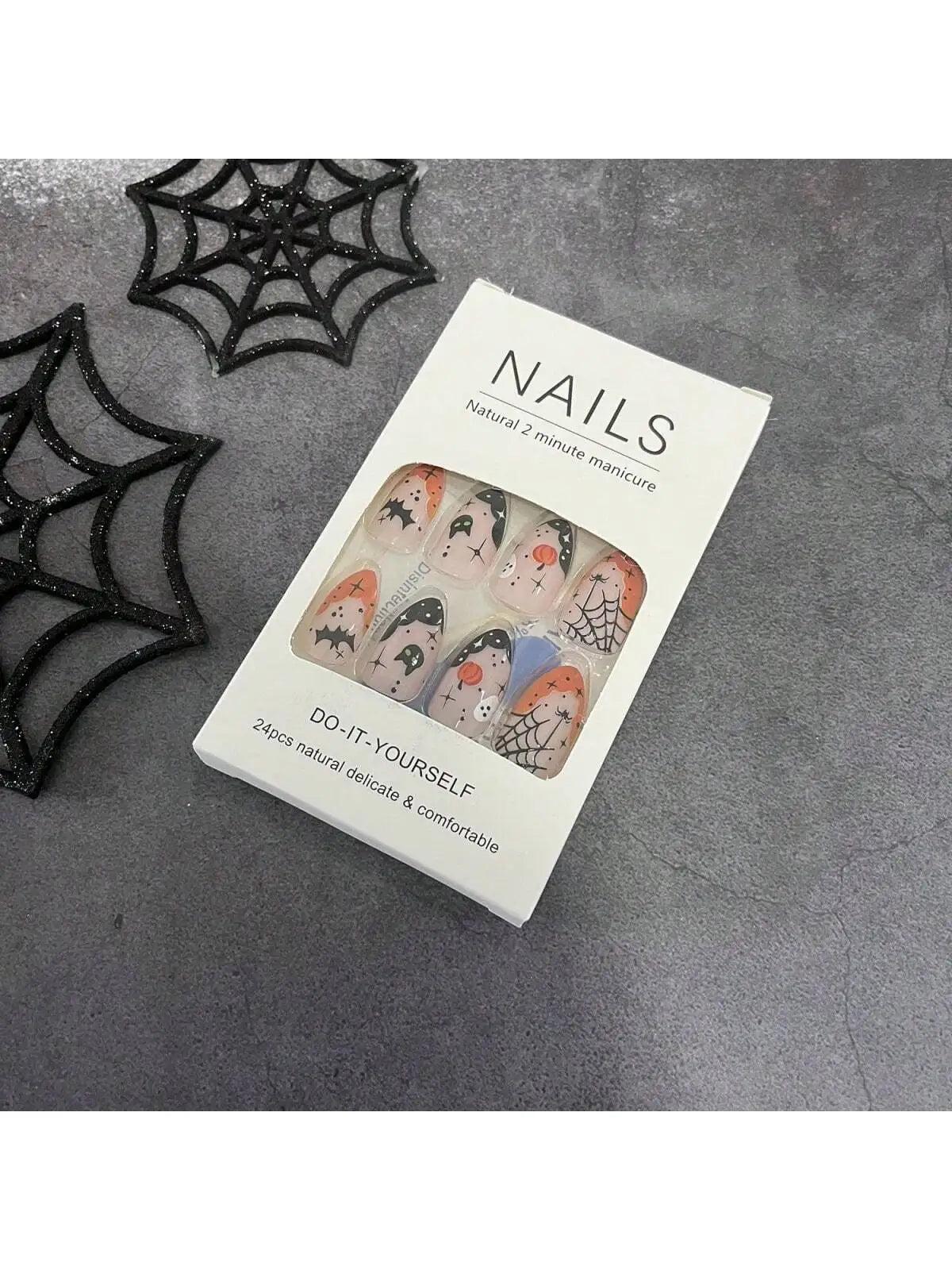 Halloween Acrylic Press on Nails - Almond Shape