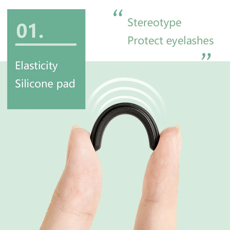 Ukiss Portable Eyelash Curler Curling Beauty Lasting Shaping Eye Makeup Tool - Eyelash Curler