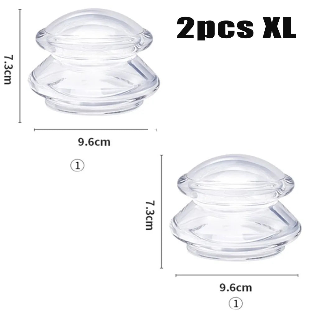 Silicone Vacuum Cupping Ventosas Massage Body Cups