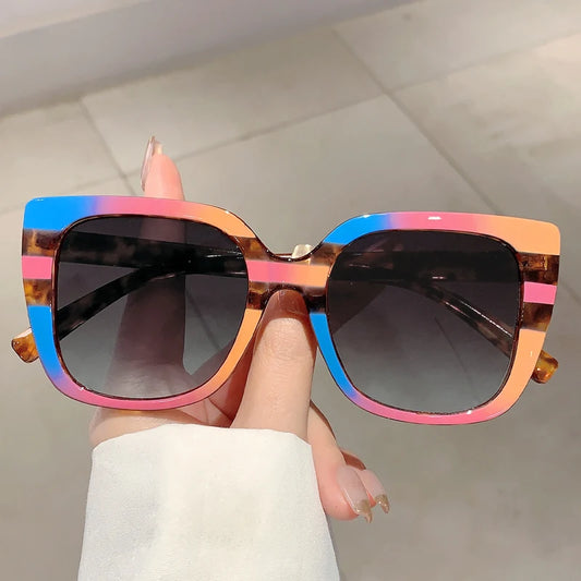 KAMMPT Oversized Square Gradient Sunglasses