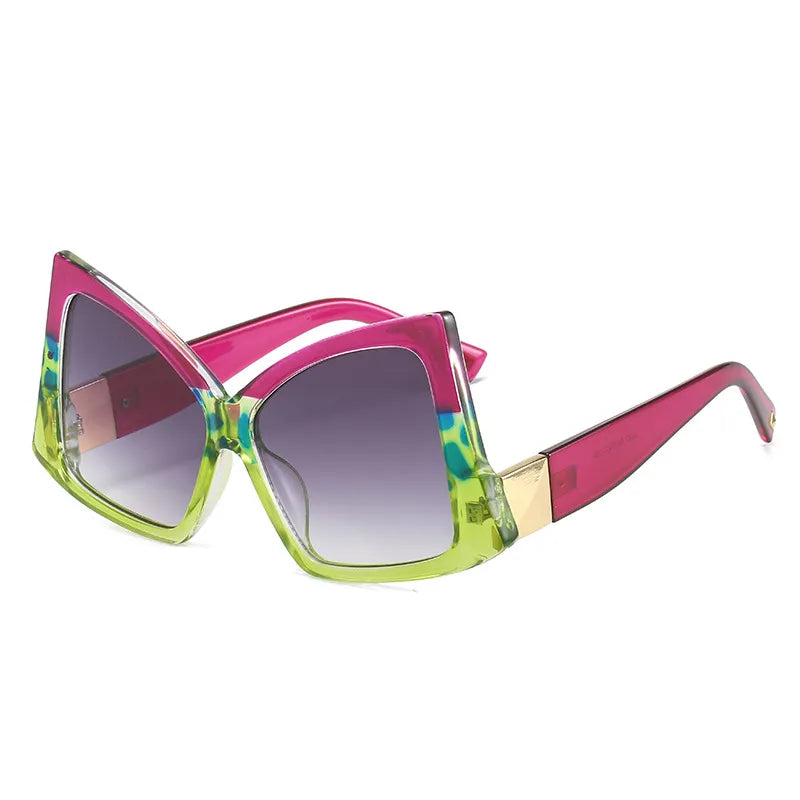 Gifansee Irregular Square Sunglasses