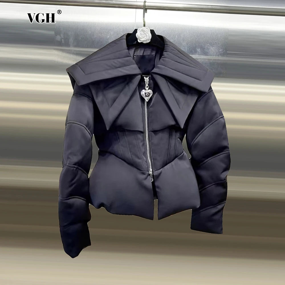 VGH Winter Jacket Women - Irregular Hem