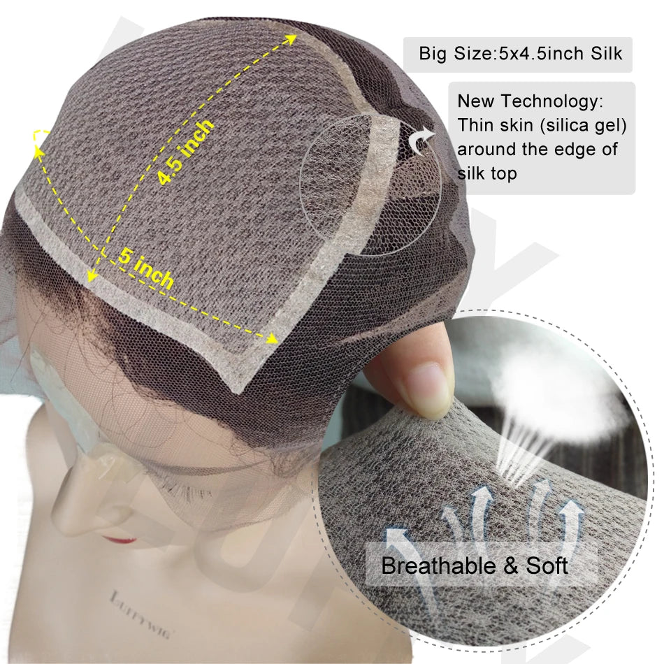 5x5 Silk Top Full Lace Human Hair Wig