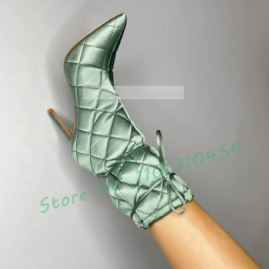 Mint Green Booties