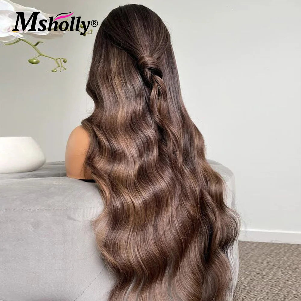 Msholly 13x6 Lace Front Human Hair Wig