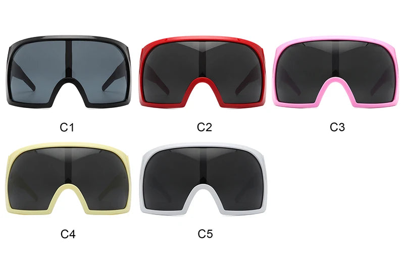 Oversized Y2K Goggle Sports Luxury Sunglasses