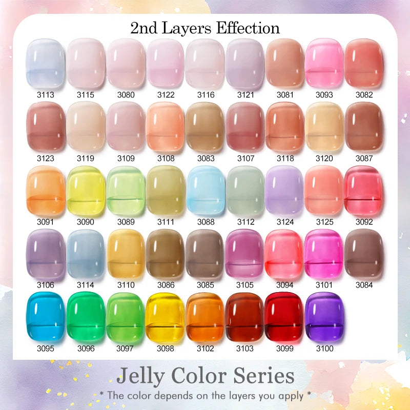 Arte Clavo Jelly Gel Nail Polish Set