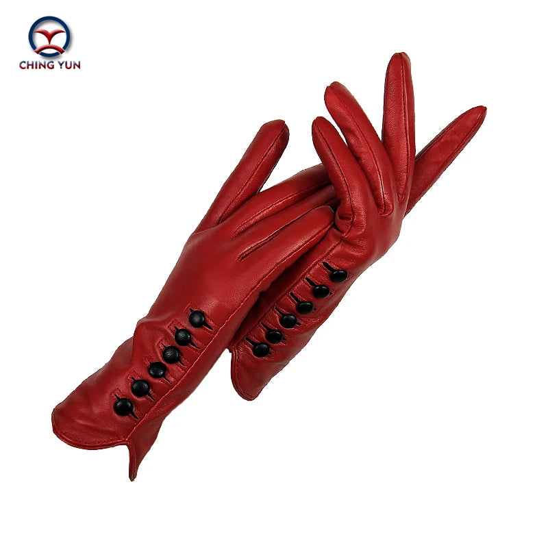 CHING YUN Genuine Leather Gloves