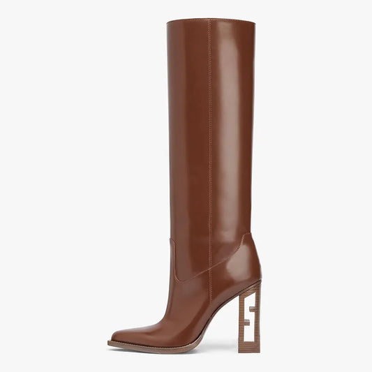 Arden Furtado Cowhide Knee-High Boots