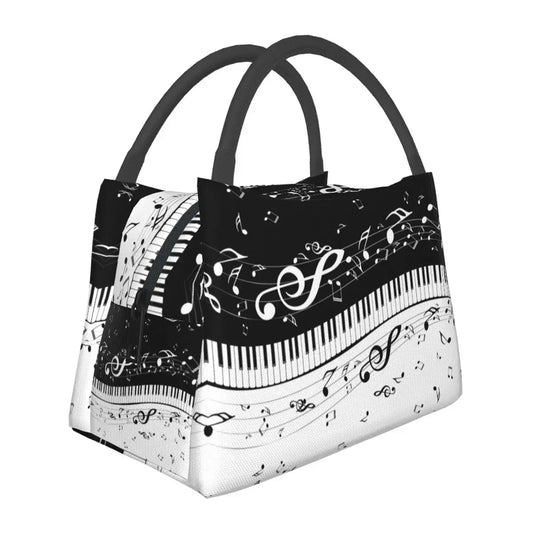 Aesthetic Piano Keys Lunch Bag