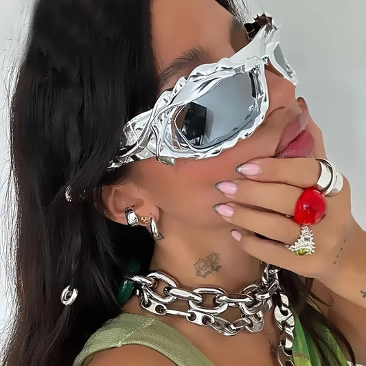 Unique Hip Hop Y2K Sunglasses