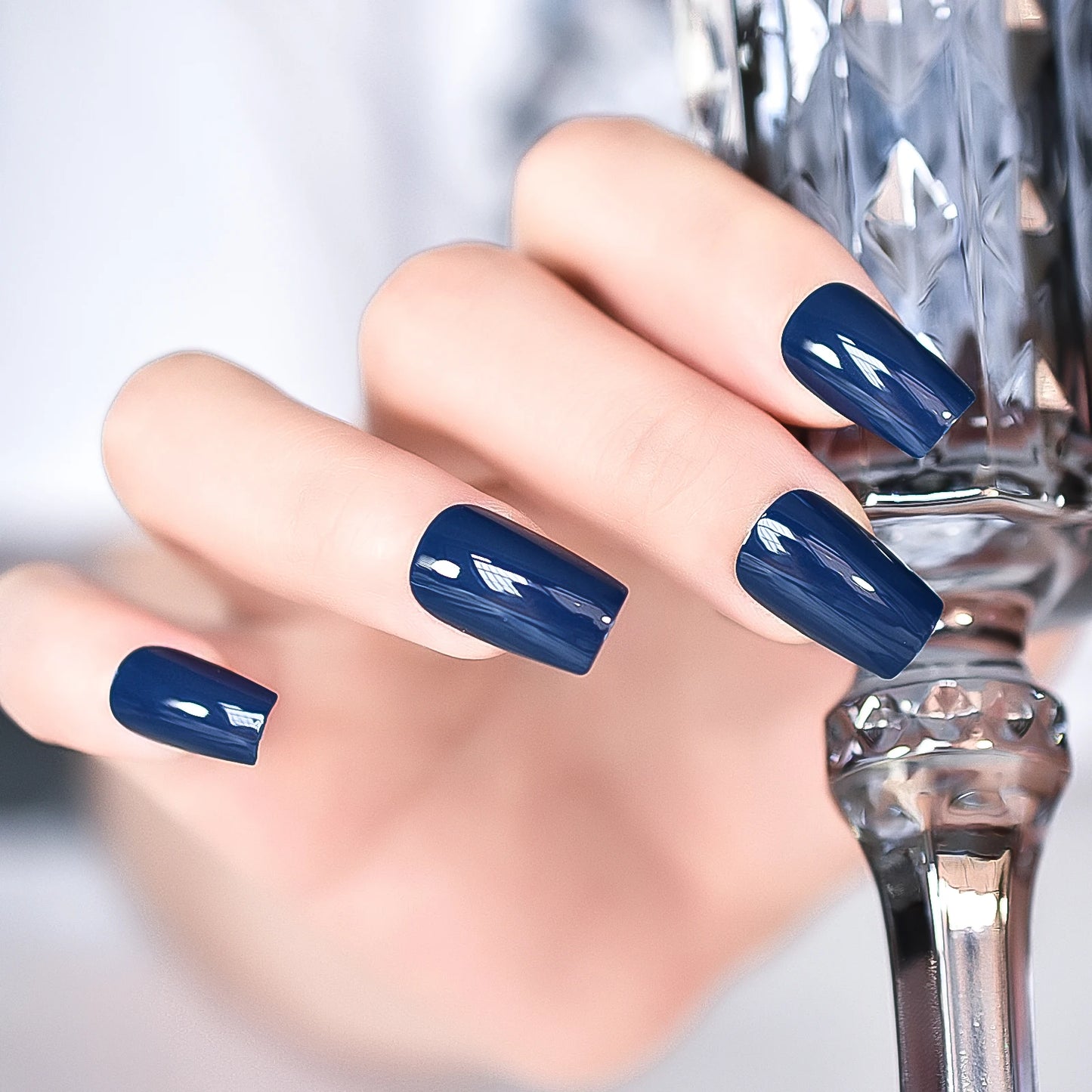 Glossy Press On Nails