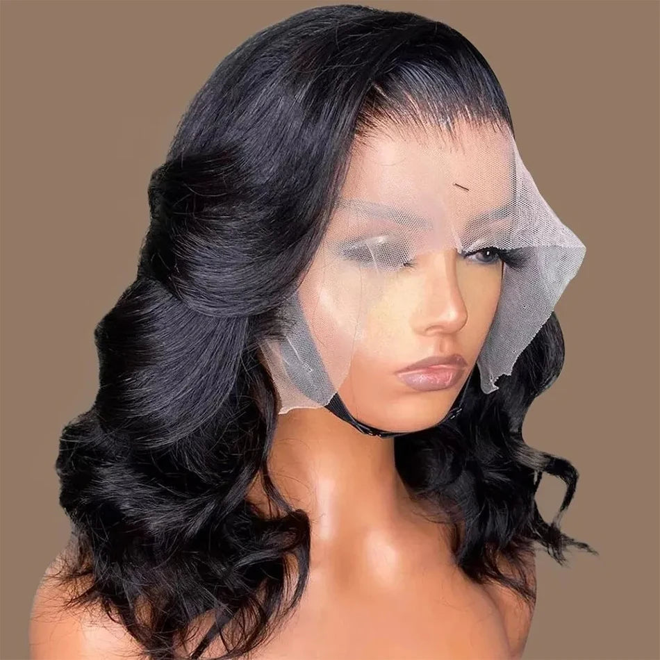 Sixsister Lace Frontal Human Hair Bob Wig , Density - 150Density