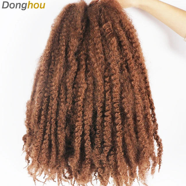 Marley Braid Hair 18Inch 100g Soft Afro Kinky Curly Crochet Hair