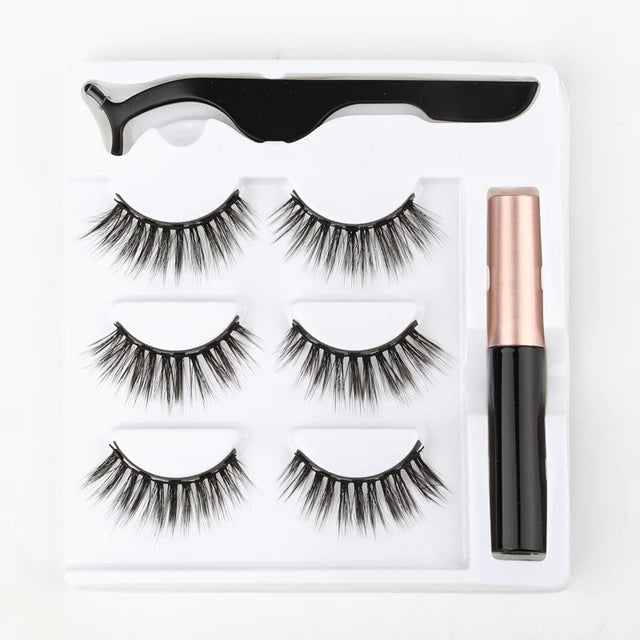 3 & 4 Pairs Magnetic Eyelashes