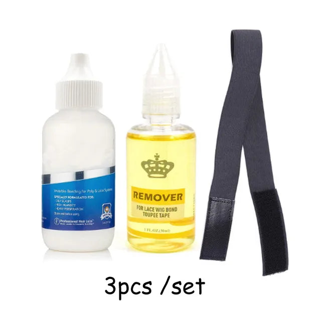 Wig Glue Waterproof Lace Glue And Lace Tape Remover Kit