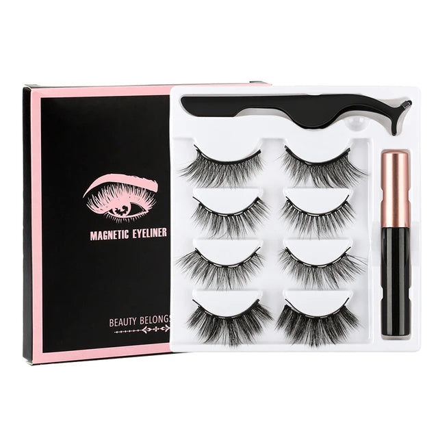 3 & 4 Pairs Magnetic Eyelashes