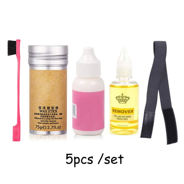 Wig Glue Waterproof Lace Glue And Lace Tape Remover Kit