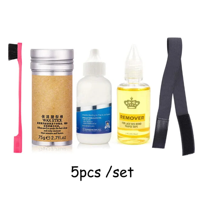 Wig Glue Waterproof Lace Glue And Lace Tape Remover Kit