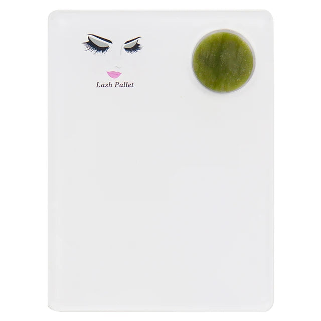 Acrylic Jade Stone Eyelash Extension Plate