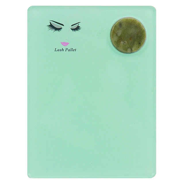 Acrylic Jade Stone Eyelash Extension Plate