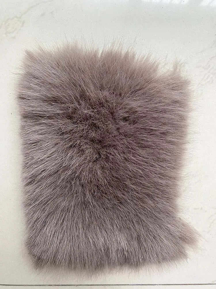 ZADORIN Luxury X- Long Faux Fox Fur Vest