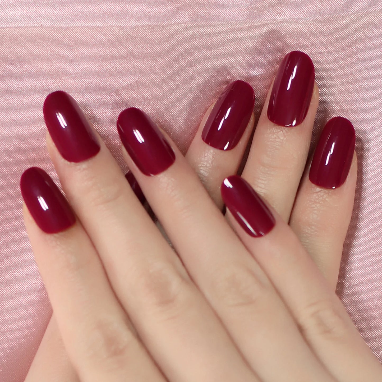 Glossy Press On Nails