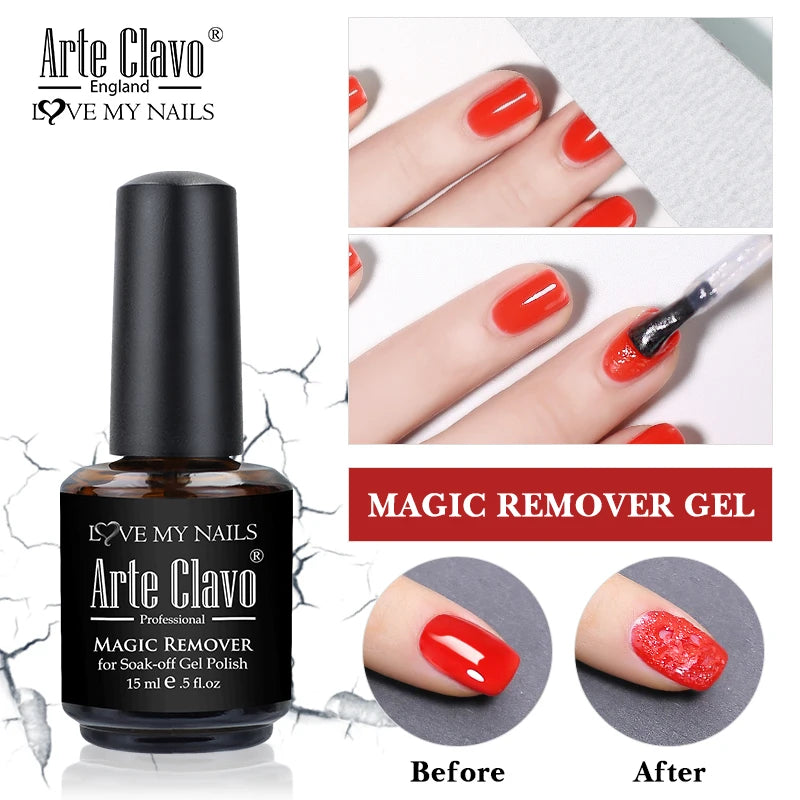 Arte Clavo 15ml Vintage Amber Gel Nail Polish