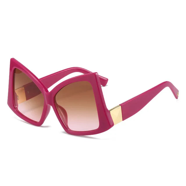 Gifansee Irregular Square Sunglasses