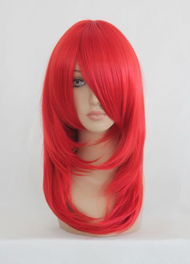 Medium Length Straight Cosplay Wig - your-beauty-matters