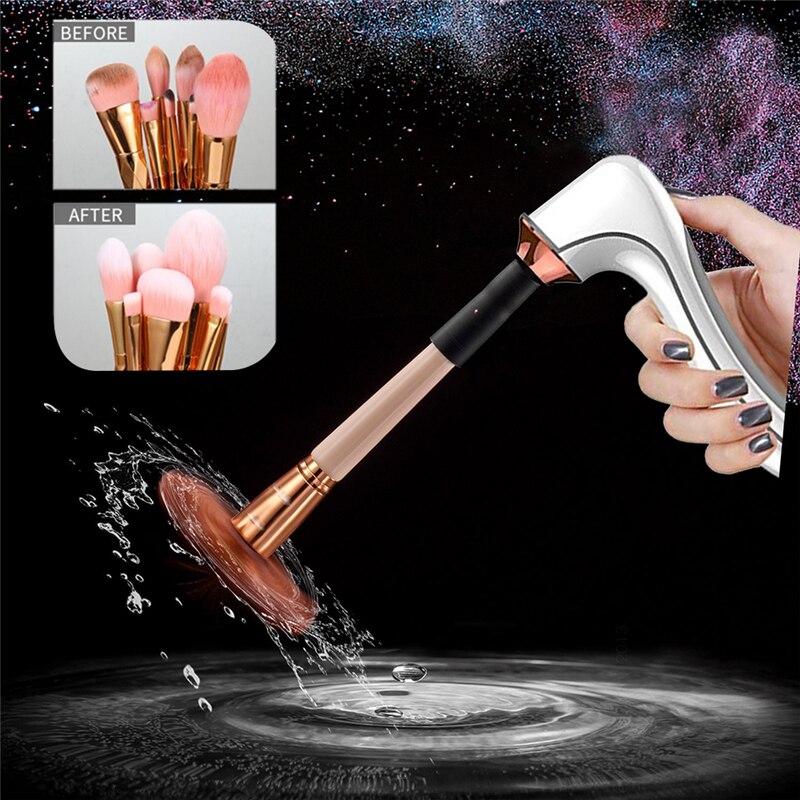 Electric scrubber makeup brush cleaning - your-beauty-matters