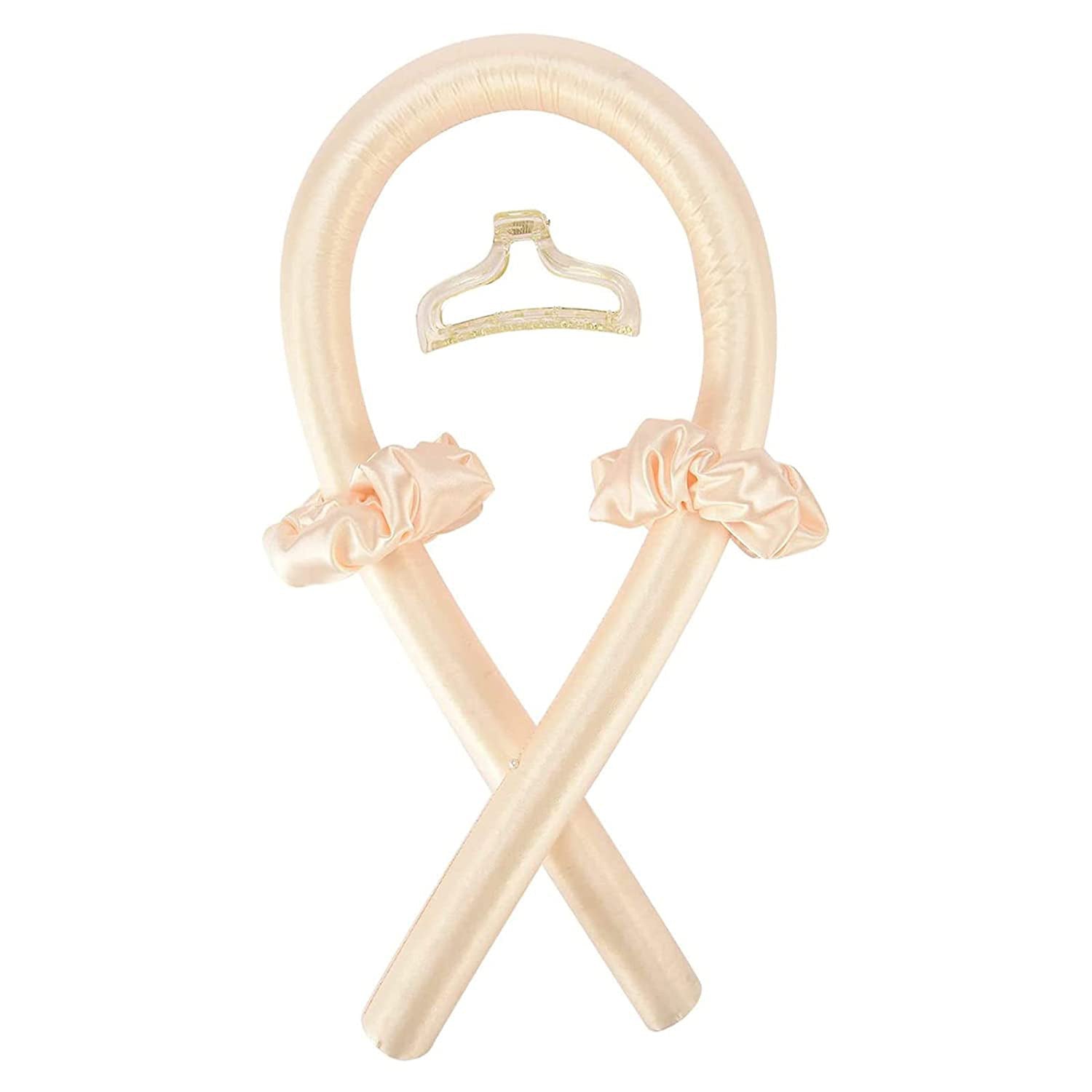 Heatless Curling Rod Curls Silk Ribbon Curlers Sleeping Soft Headband Wave - your-beauty-matters